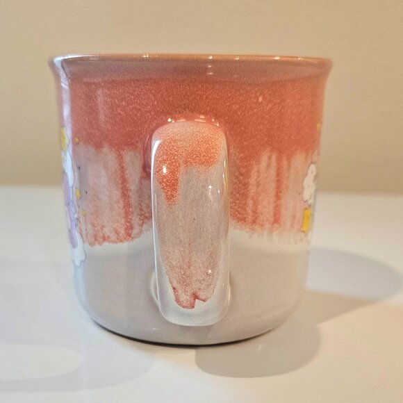 Care Bears Ombre Rainbow COFFEE MUG Large Pink Interior - Picture 3 of 6
